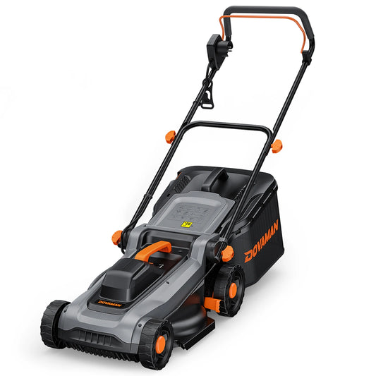 Elektrischer Rasenmäher 1500 W – 36 cm Schnittbreite, 2-in-1 Mulchen & Auffangen