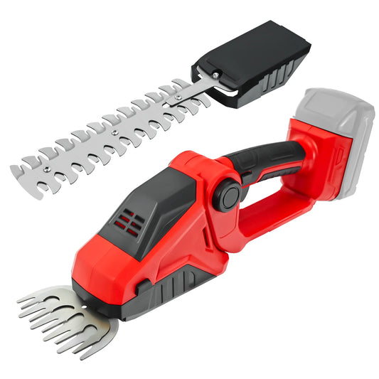 Akku-Heckenschere 2-in-1 – Tragbarer Strauch- und Grasschneider für Milwaukee 18V Akku